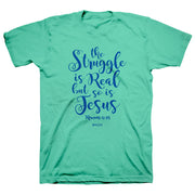 the-struggle-is-real-but-so-is-jesus-womens-religious-t-shirt-kerusso
