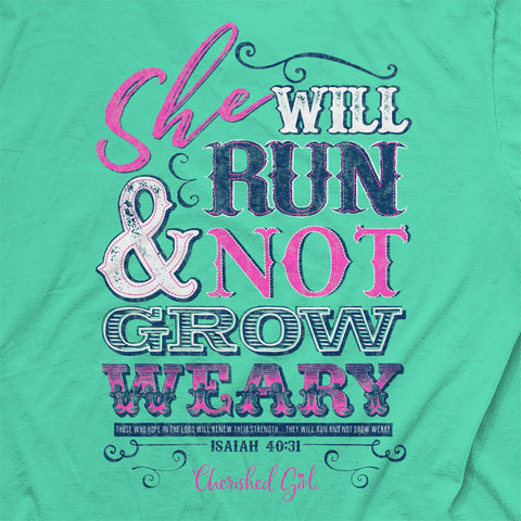 run-and-not-grow-weary-isaiah-40:31-womens-religious-t-shirt-cherished-girl