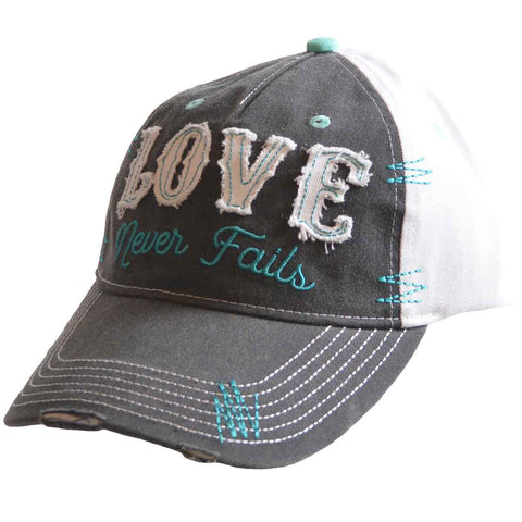 love-never-fails-womens-religious-cap-cherished-girl