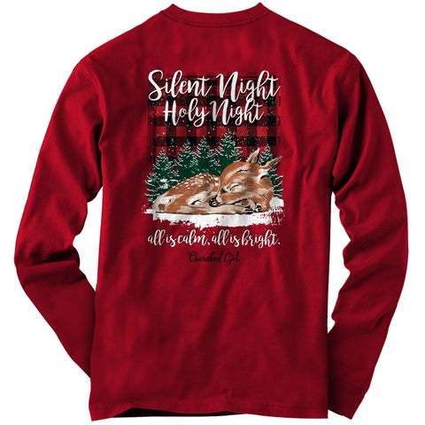 christmas-fawn-womens-religious-t-shirt-cherished-girl