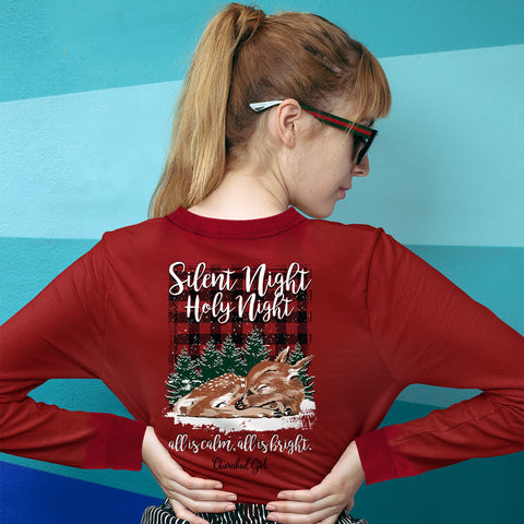 christmas-fawn-womens-religious-t-shirt-cherished-girl