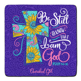be-still-religious-coasters-cherished-girl