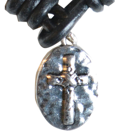 black-bead-with-cross-mens-religious-bracelet-faith-gear