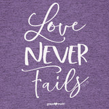 love-never-fails-womens-religious-t-shirt-grace-&-truth