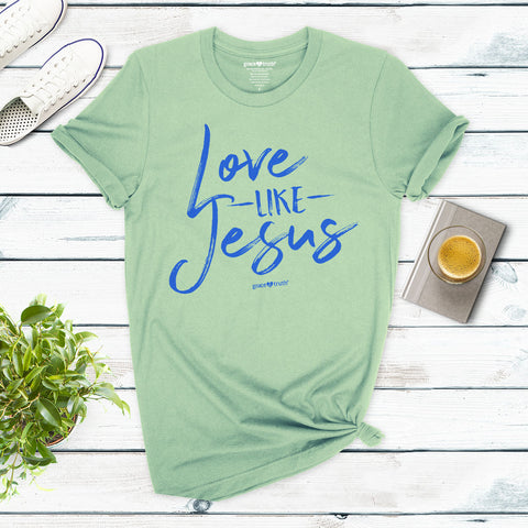 love-like-jesus-womens-religious-t-shirt-grace-&-truth
