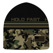 camo-mens-religious-beanie-hold-fast