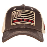 flag-red-&-tan-religious-cap-hold-fast