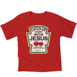 catch-up-with-jesus-kids-religious-t-shirt-kerusso