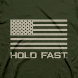 eating-animals-mens-religious-t-shirt-hold-fast