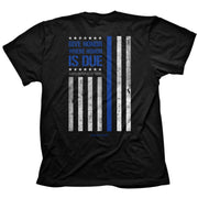police-flag-mens-religious-t-shirt-hold-fast