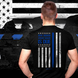 police-flag-mens-religious-t-shirt-hold-fast