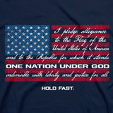 pledge-flag-mens-religious-t-shirt-hold-fast