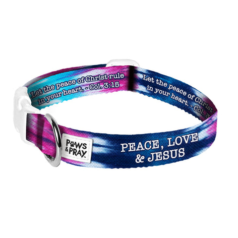 peace-love-jesus-religious-pet-collar-paws-&-pray