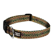 trees-religious-pet-collar-paws-&-pray