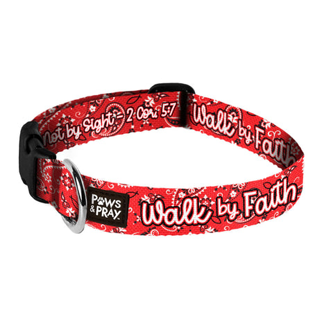 walk-by-faith-bandana-religious-pet-collar-paws-&-pray