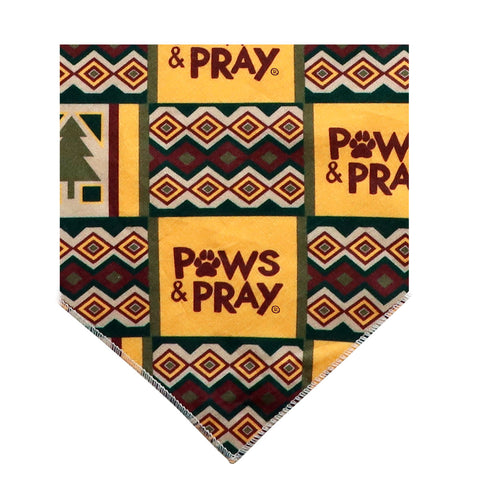 trees-religious-pet-bandana-paws-&-pray