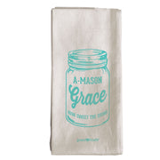 mason-jar-religious-tea-towel-grace-&-truth